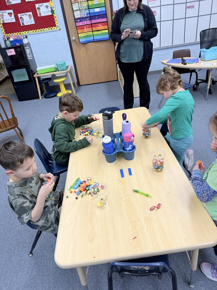 there were even gold coins! 