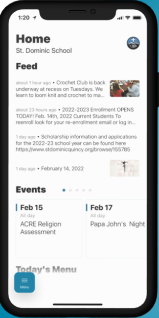 St. Dominic App Graphic