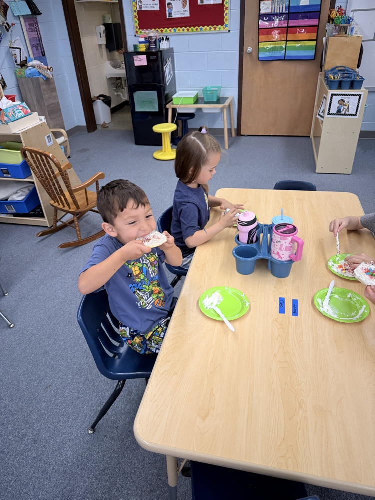 we decorated some yummy cookies on tasty Tuesday