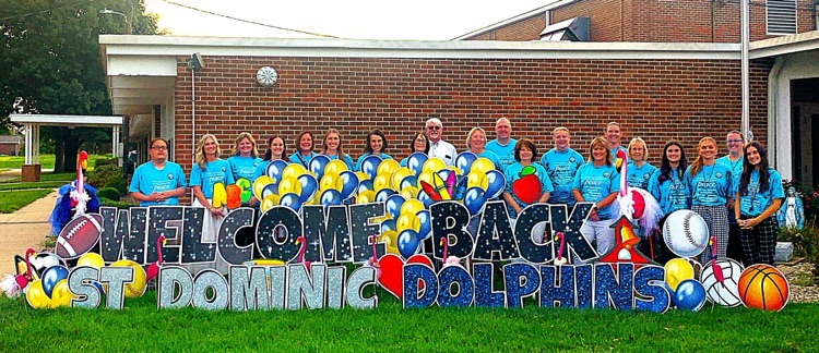 Welcome back to St. Dominic School for the 2026-2027 school year! We are so happy to have our students back at St. Dominic School!