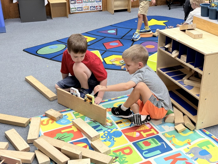 building with blocks 
