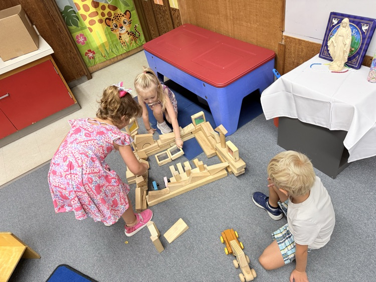 building with blocks