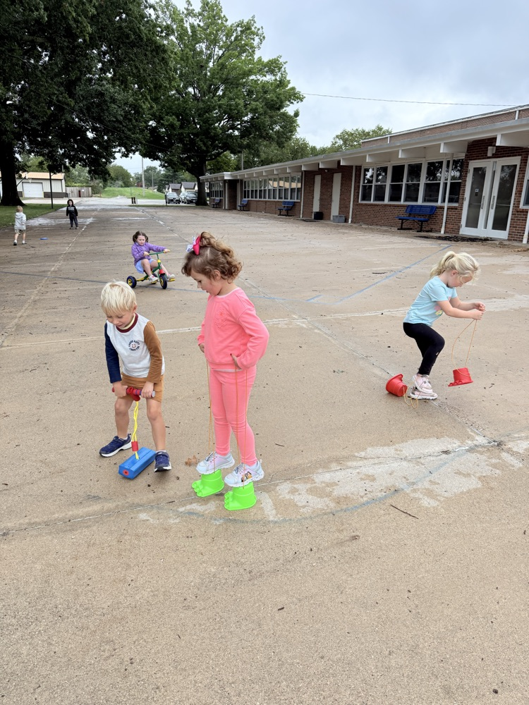 playing outside 
