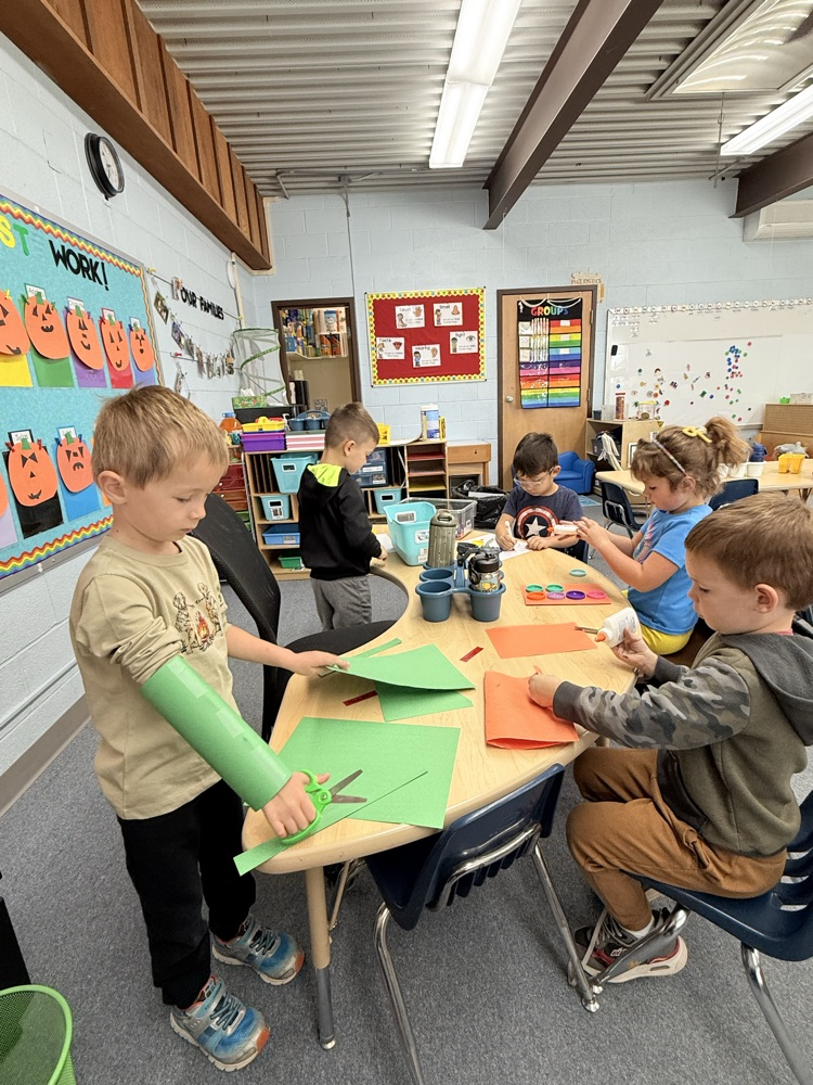 art table has been a busy table this week!