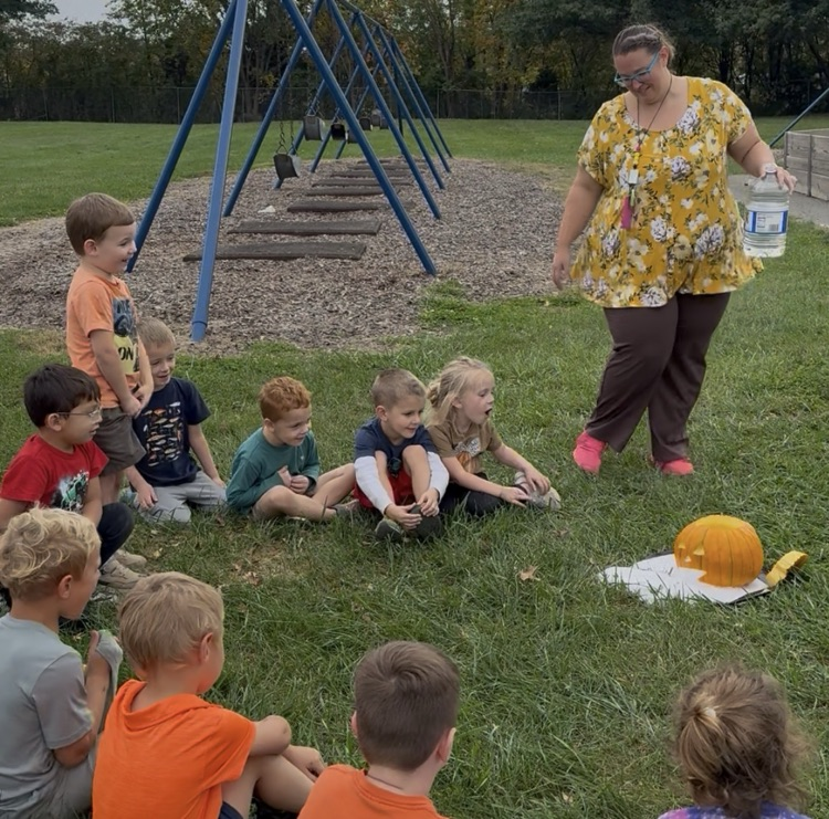 our puking pumpkin science experiment