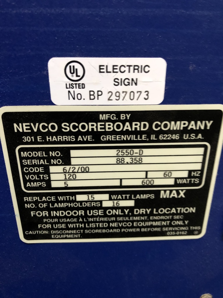 Scoreboard 2