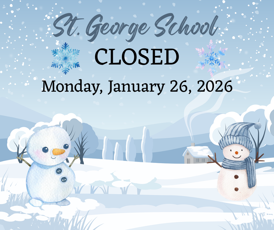 Minimal snowflake closed due to snow announcement facebook post