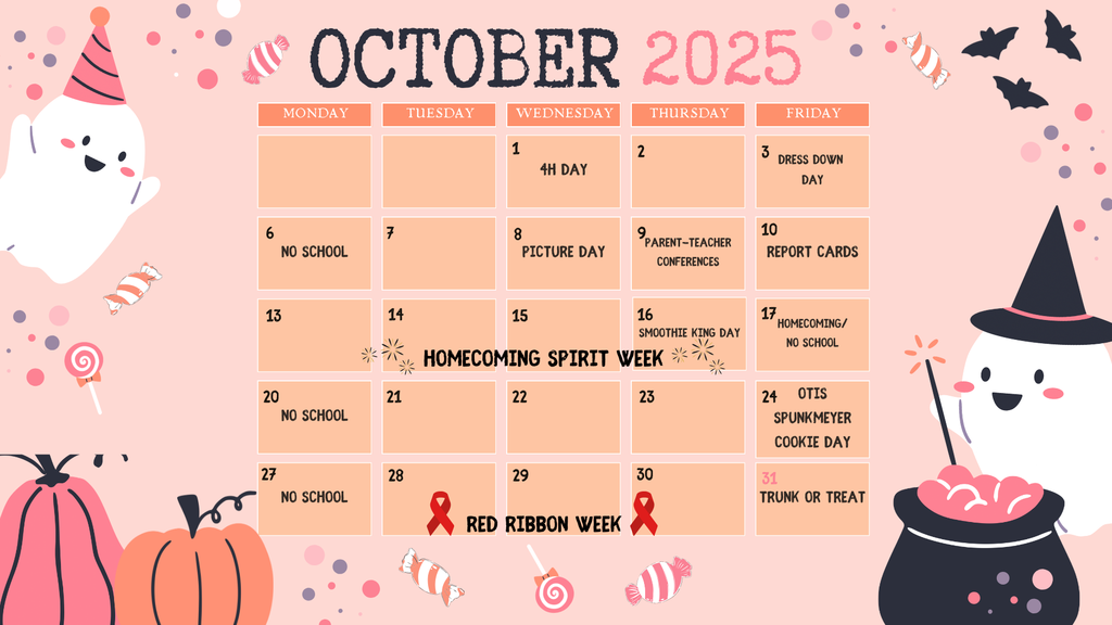 October Calendar
