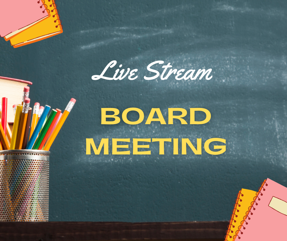 school board meeting live stream