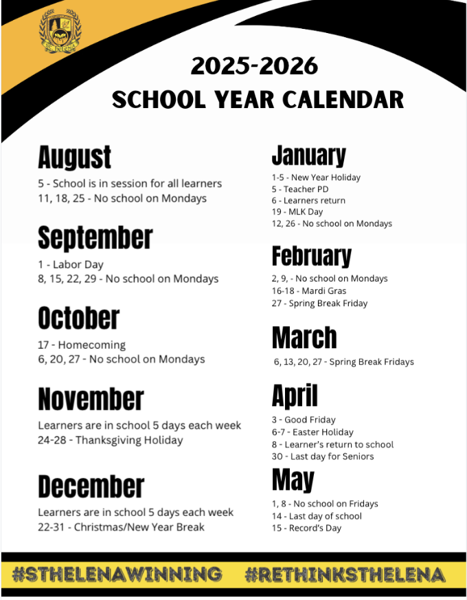 District Calendar