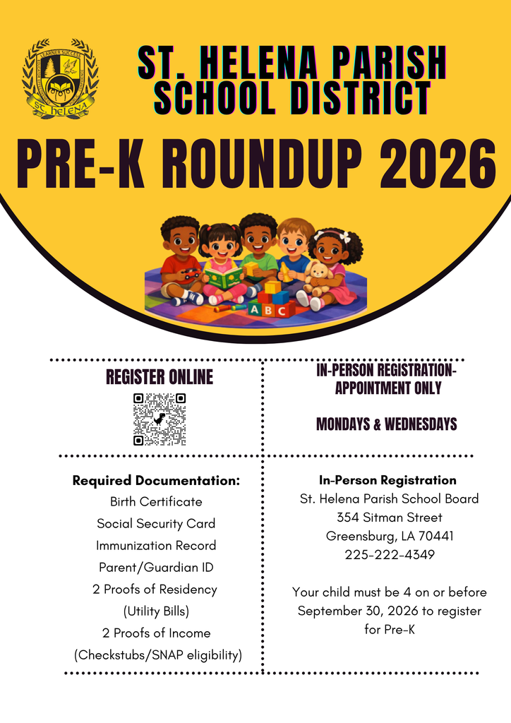 Pre-K Roundup 2026
