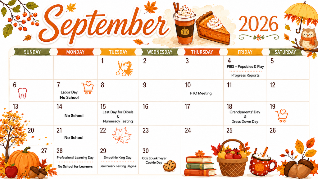 September Calendar