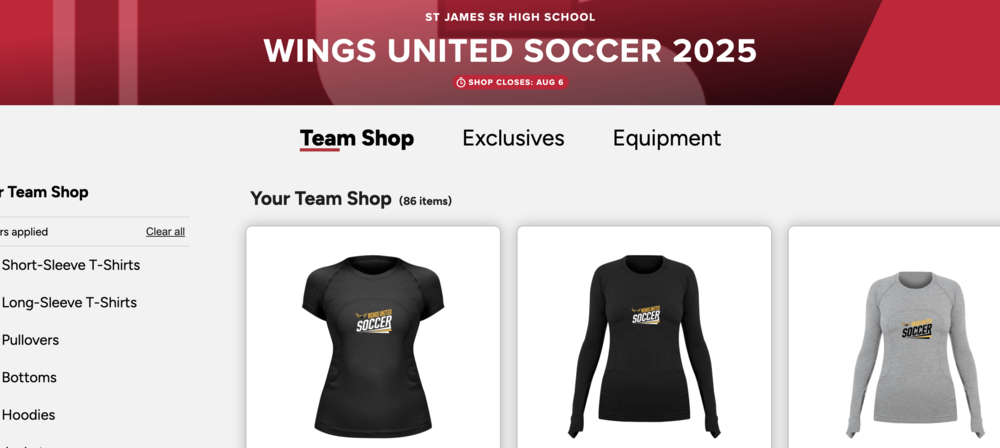 Soccer Clothing