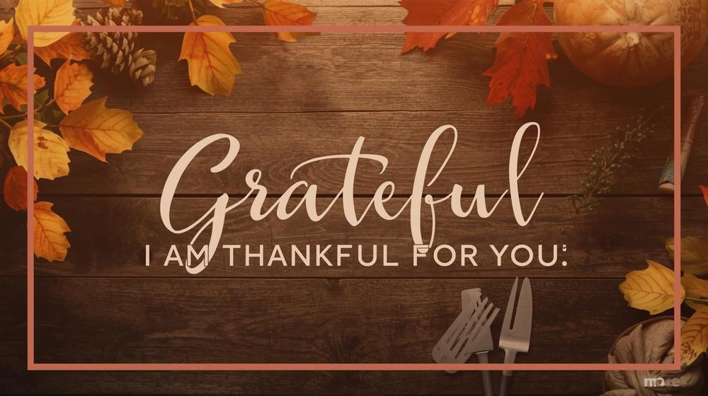 A Message of Gratitude