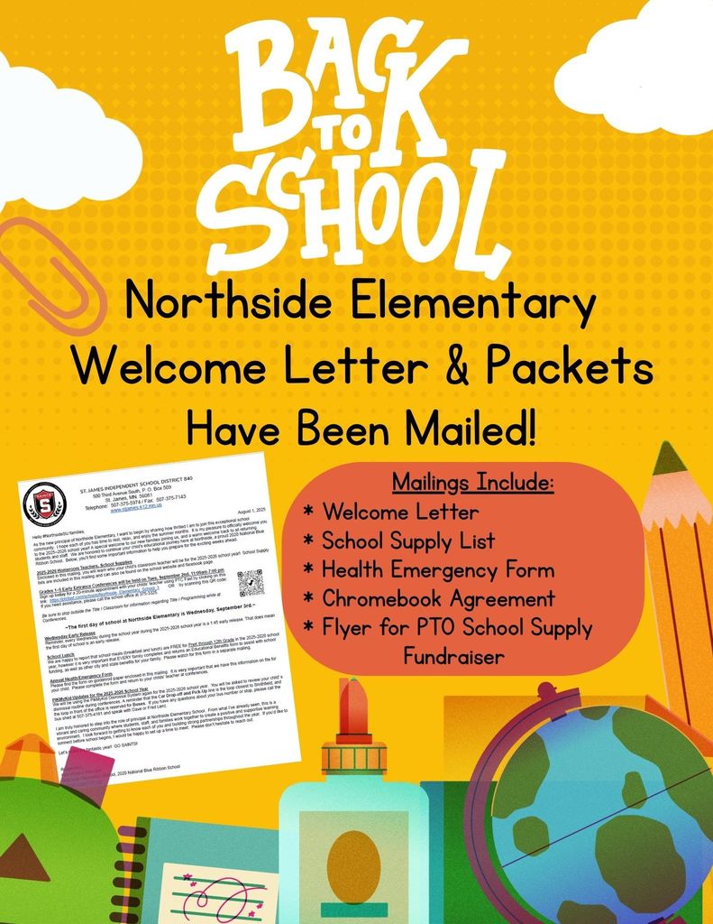 Back To School Welcome Letter & Packets