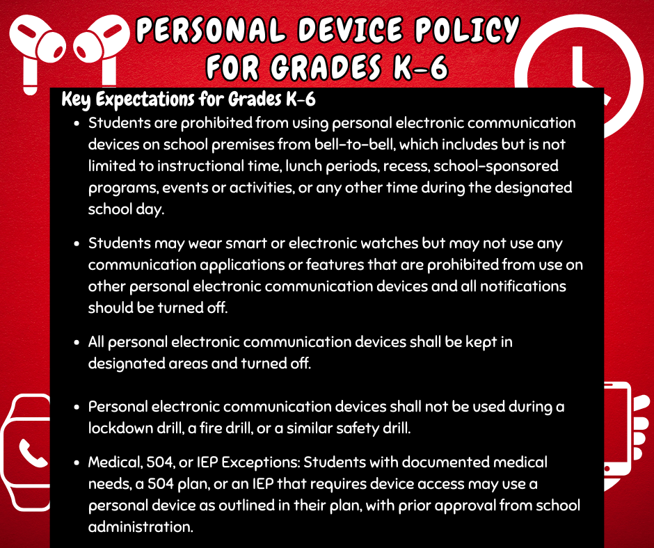 Personal Device Policy
