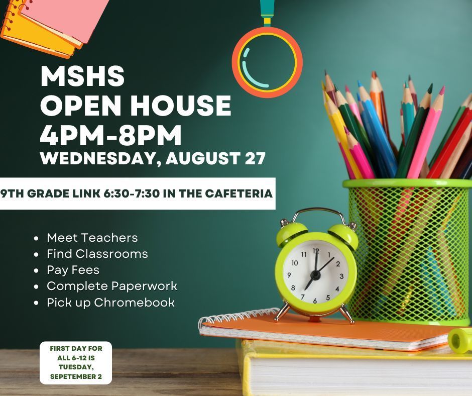 MSHS Open House 9th Grade Link