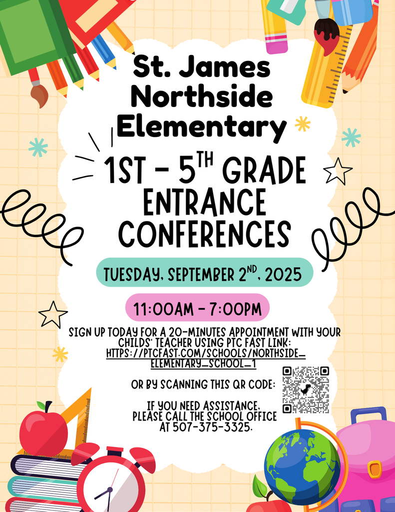 1st-5th Grade Entrance Conferences