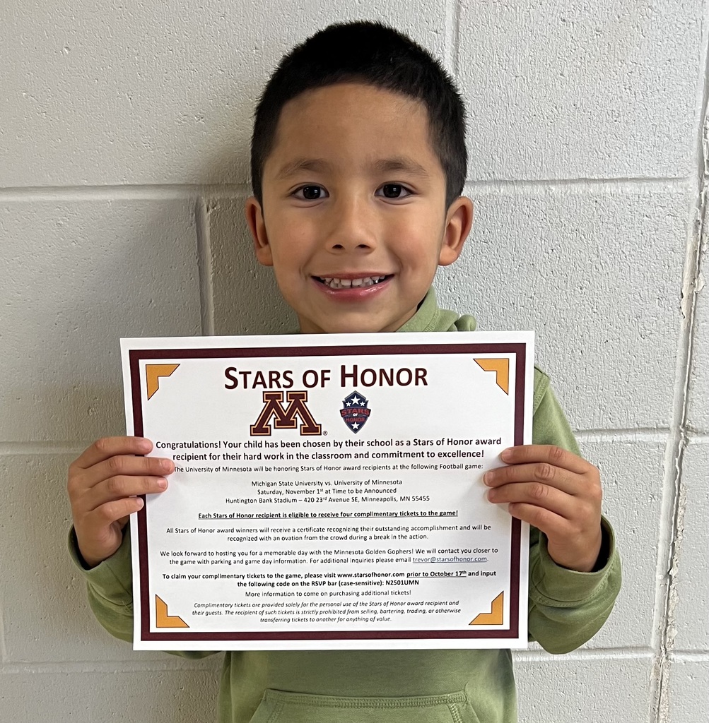  Stars of Honor Academic Program