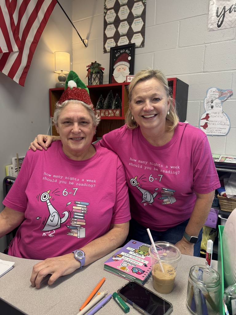 6-7th Day of School Photo of Mrs. Carlson and Mrs. Koenig