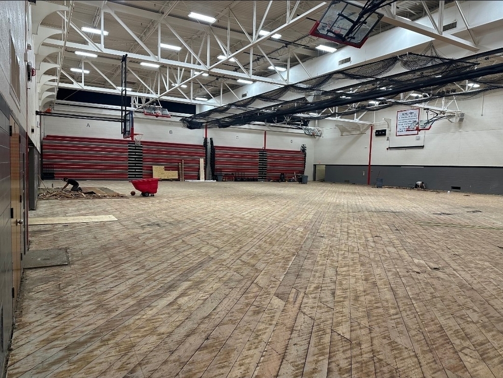 Old Gym Floor