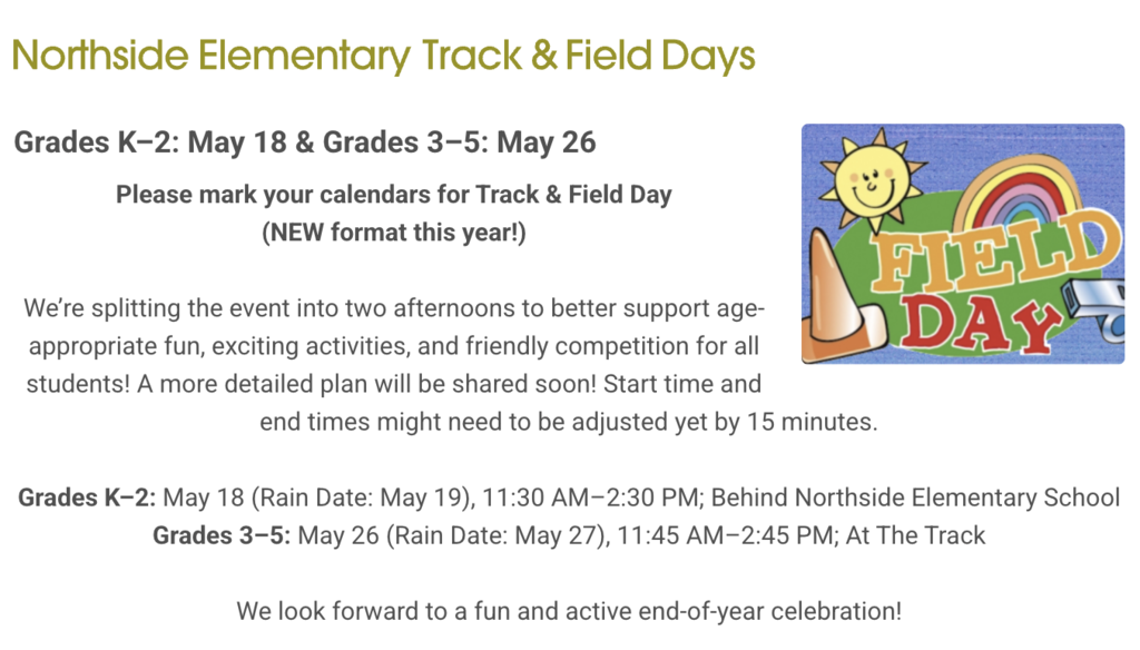Track & Field Days 2026