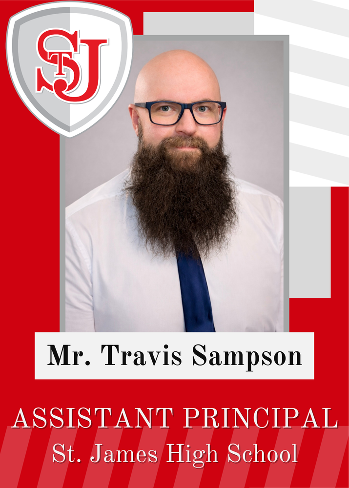Travis Sampson hired as Assistant Principal of St. James High School