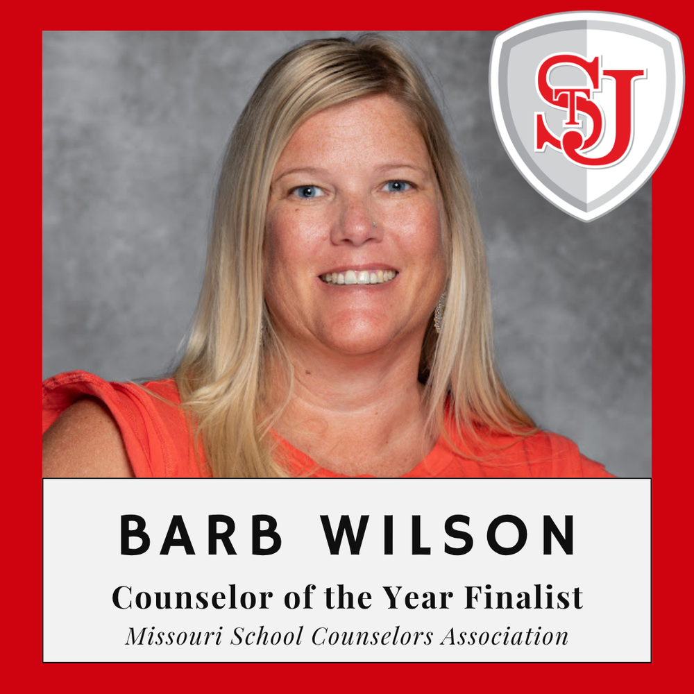 Barb Wilson - Counselor of the Year Finalist. Missouri School Counselors Assosciation