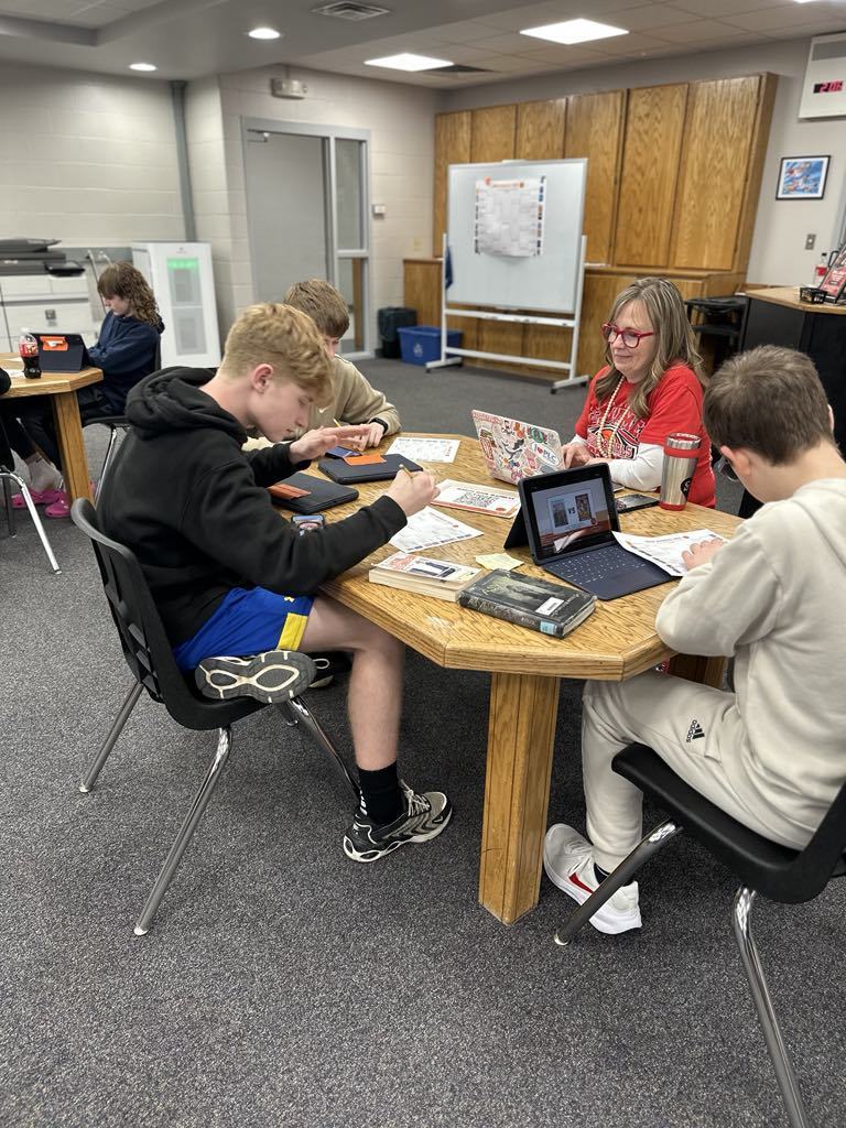 Book Madness at the middle school!