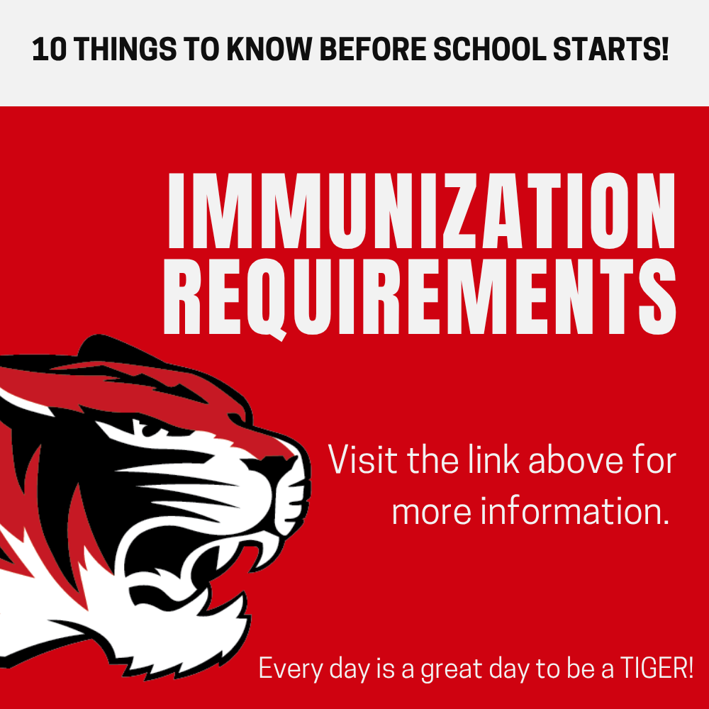 10 Things to Know: Immunization Requirements! 