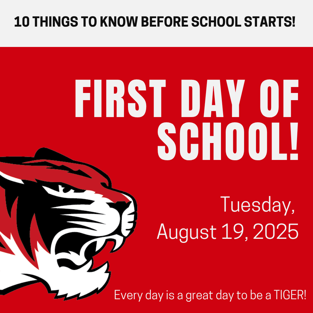 10 Things to Know: First Day of School! 