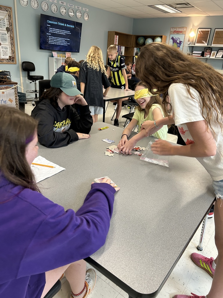 Puzzle Challenge at St. James Middle School