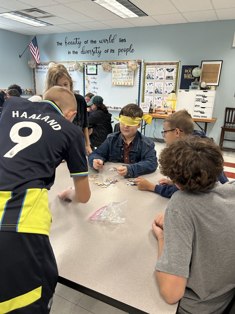 Puzzle Challenge at St. James Middle School