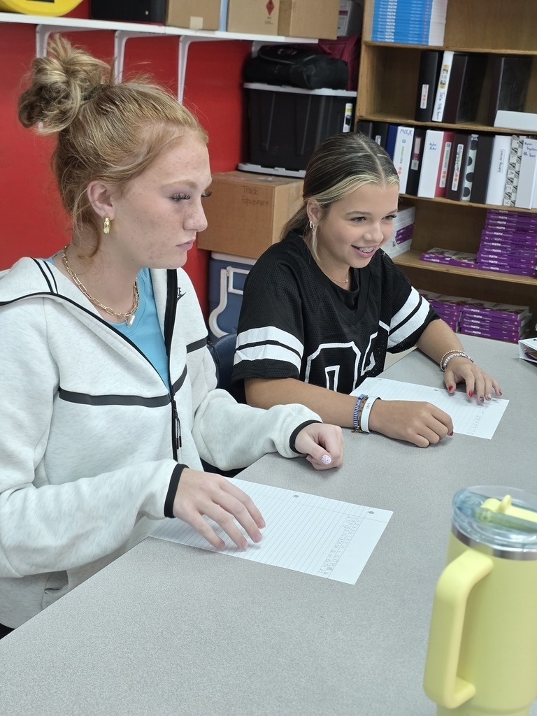 Middle school students work on critical thinking skills in math with a dice game. 
