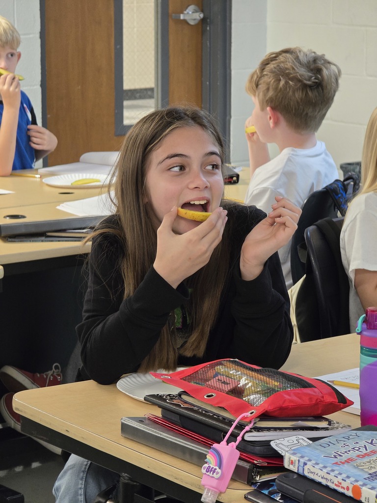 4th Grade explores the sense with mango. 