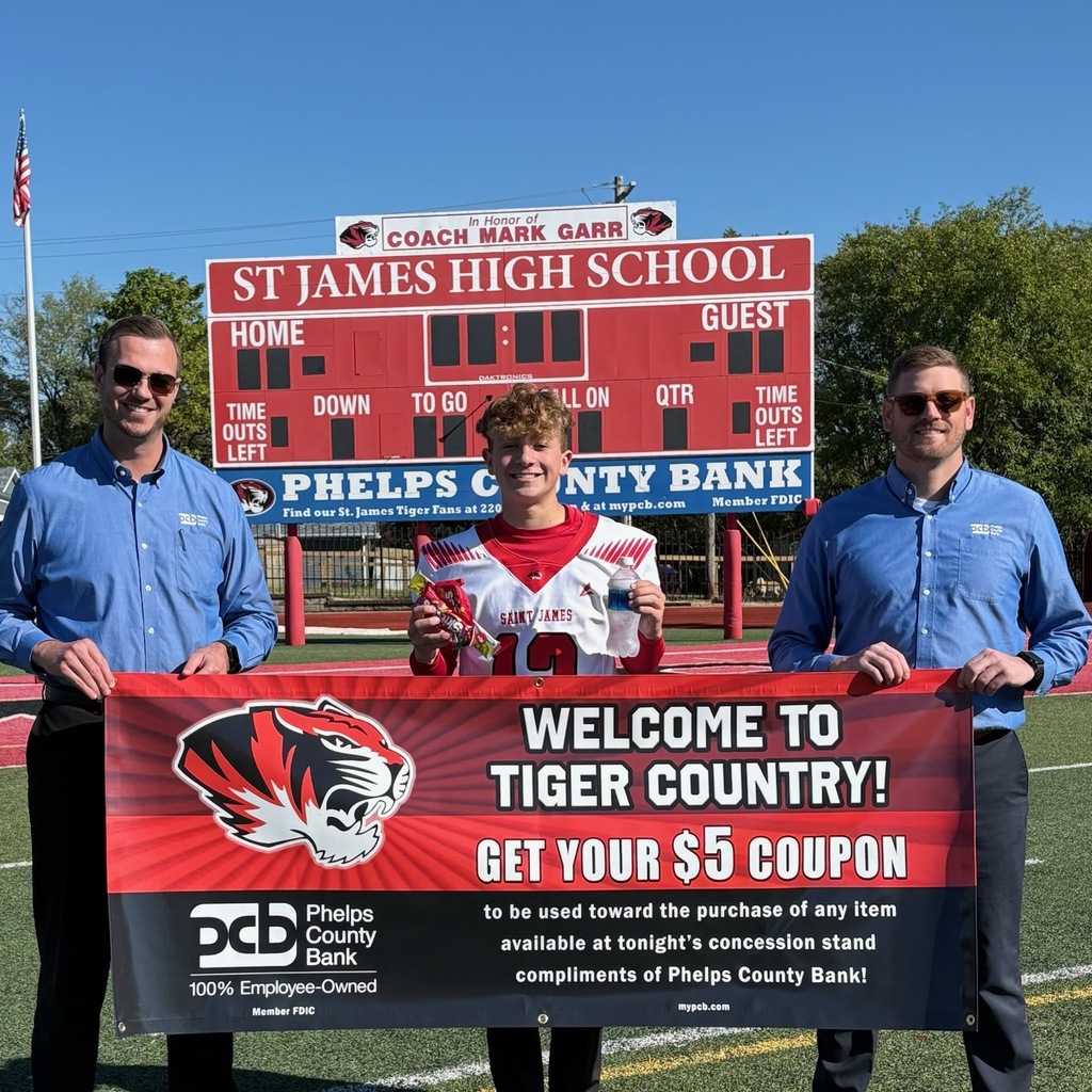 Phelps County Bank donates vouchers.