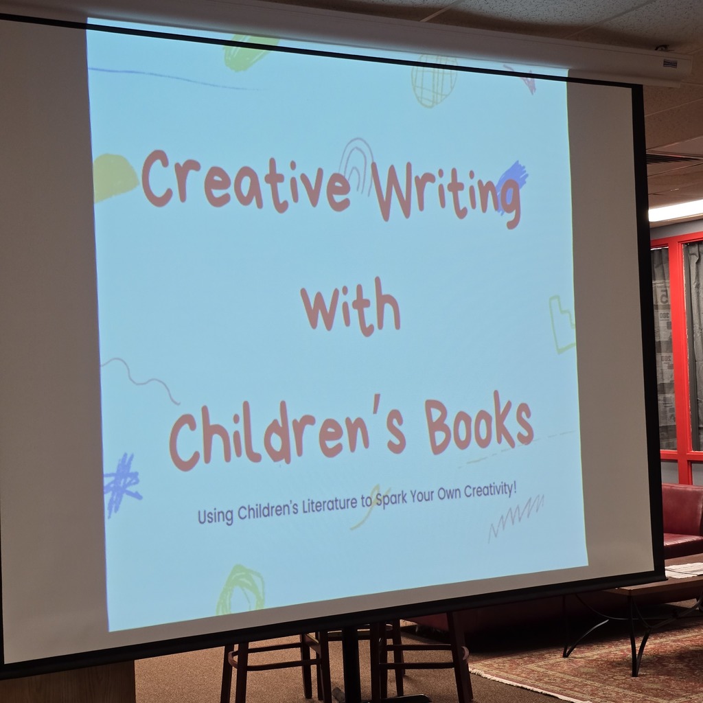 Creative writing students at St. James high school learn about picture books!