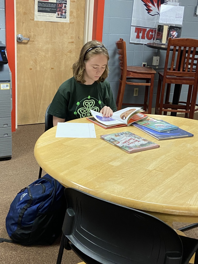 Creative writing students at St. James high school learn about picture books!