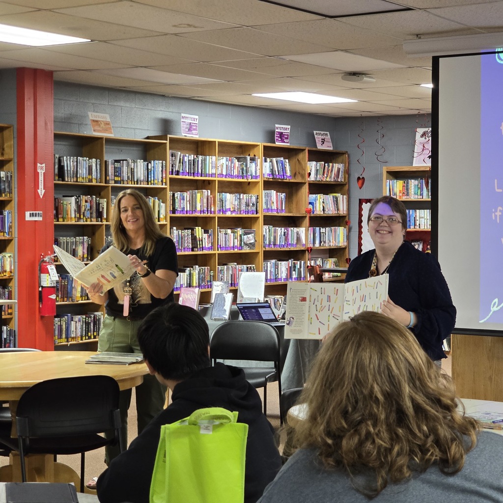 Creative writing students at St. James high school learn about picture books!