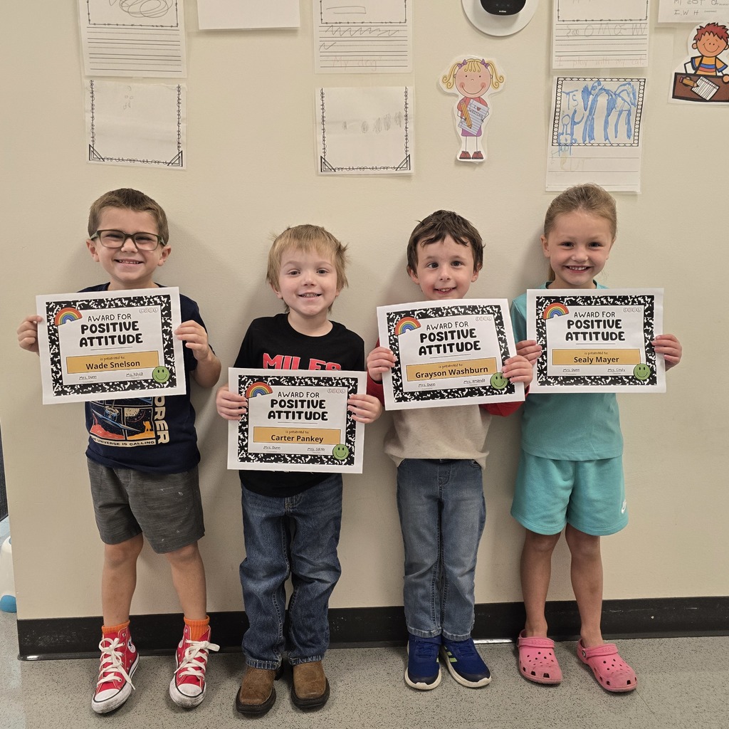 Tiger Cubs students of the month!
