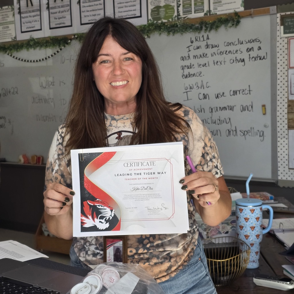 Leading the Tiger Way Winners: September!