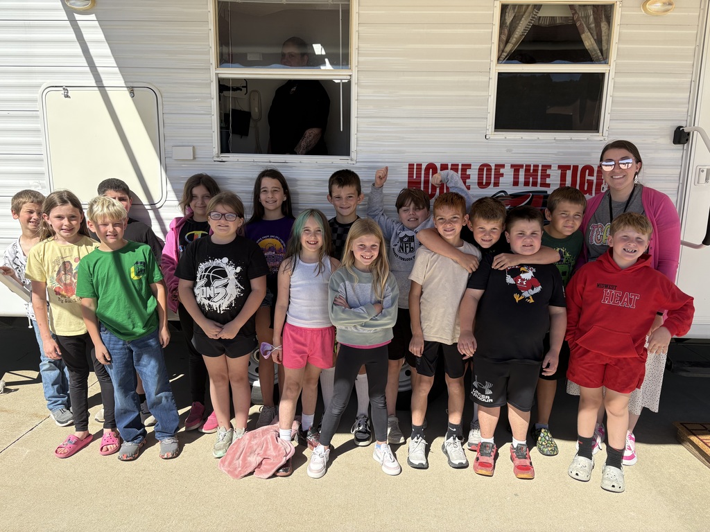 3rd Grade Fire Safety with the Smoke trailer simulation.