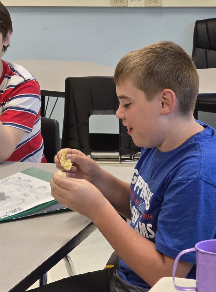 Geography students try treats from South America!