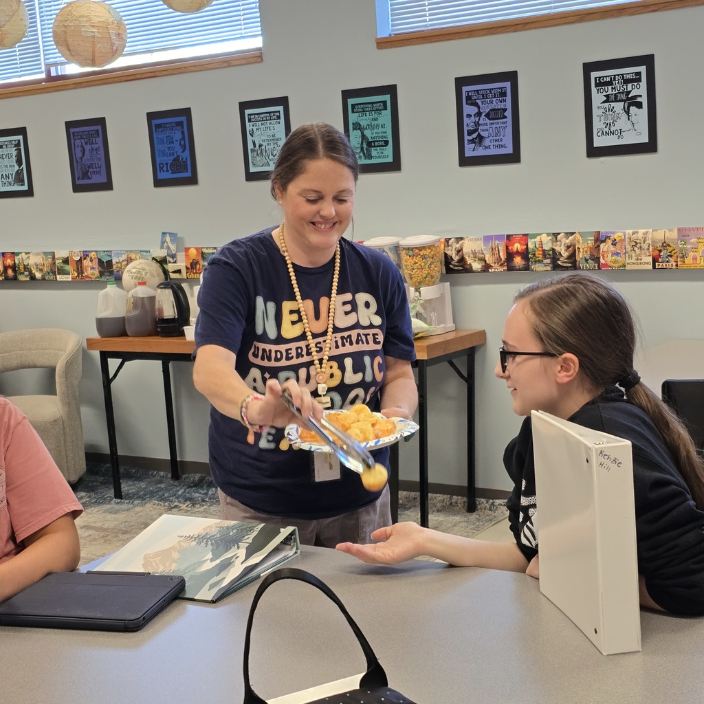 Geography students try treats from South America!
