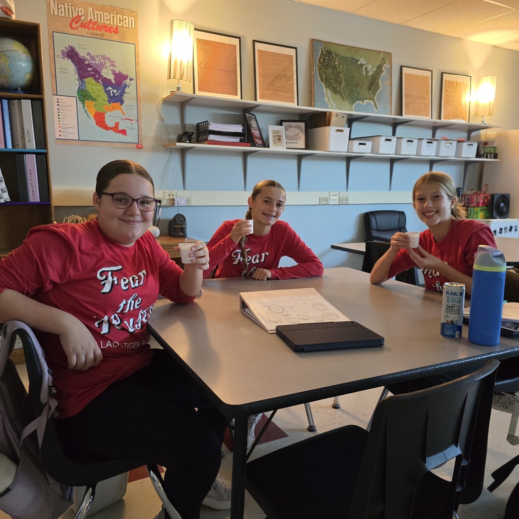 Geography students try treats from South America!