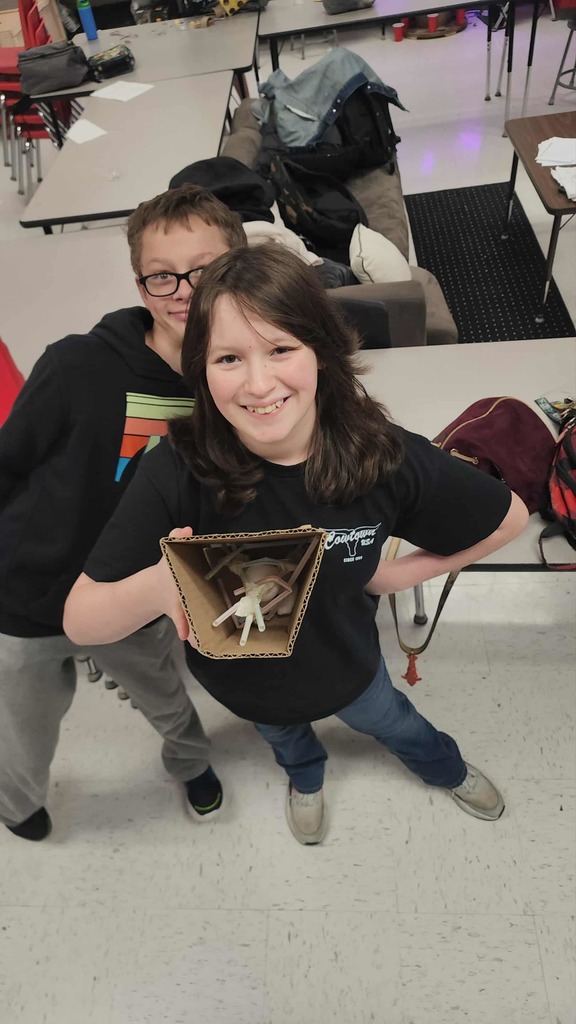 STEM Club at St. James Middle School has experimented with egg drop toss challenge, balloon cars, and robot car races. 