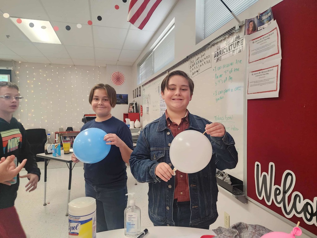 STEM Club at St. James Middle School has experimented with egg drop toss challenge, balloon cars, and robot car races. 