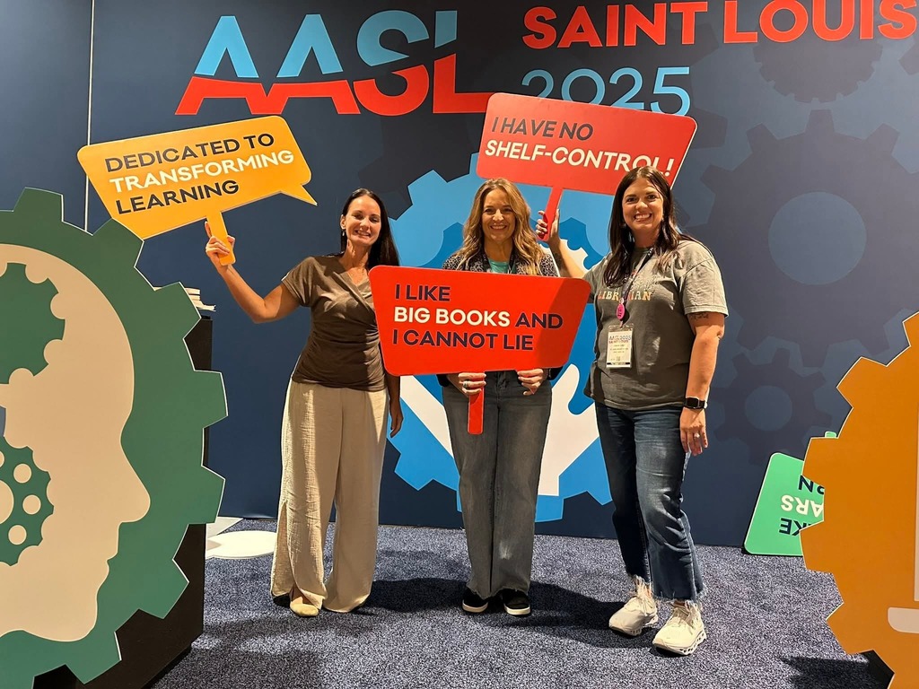 District librarians attended the AASL National Conference in St. Louis. 