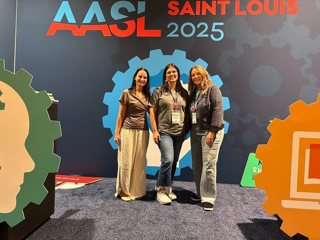 District librarians attended the AASL National Conference in St. Louis. 