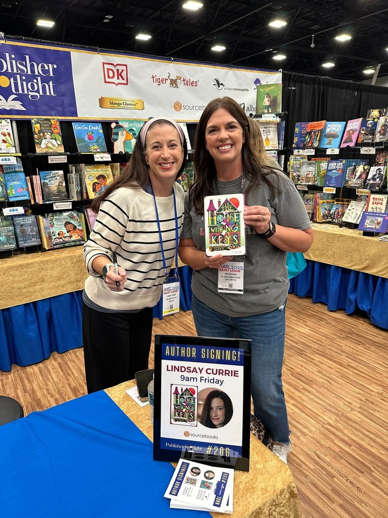 District librarians attended the AASL National Conference in St. Louis. 